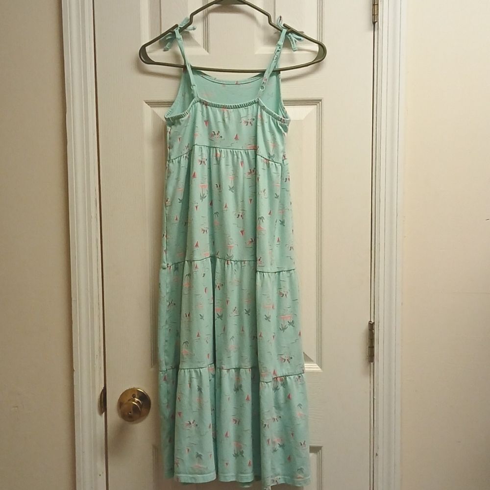 🩷CAT & JACK SIZE M 7/8 Mint Green GIRLS Sundress - Picture 5 of 7